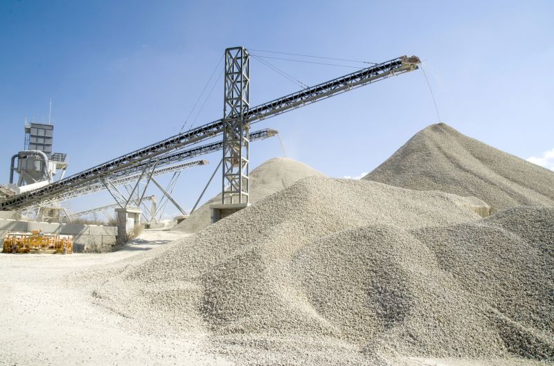 Construction Site with Crush Run